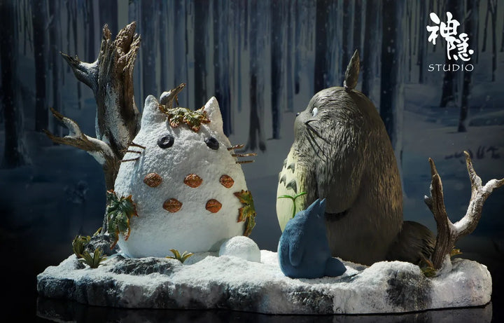 【Pre order】ShenYin Studio - Totoro play in the snowfield