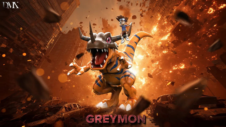 【Pre order】DMX Studio - Digimon Yagami Taichi & Greymon