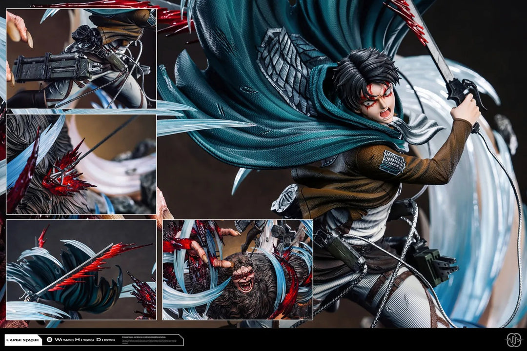【Pre order】Hertz Studio - Attack on Titan Levi vs Zeke