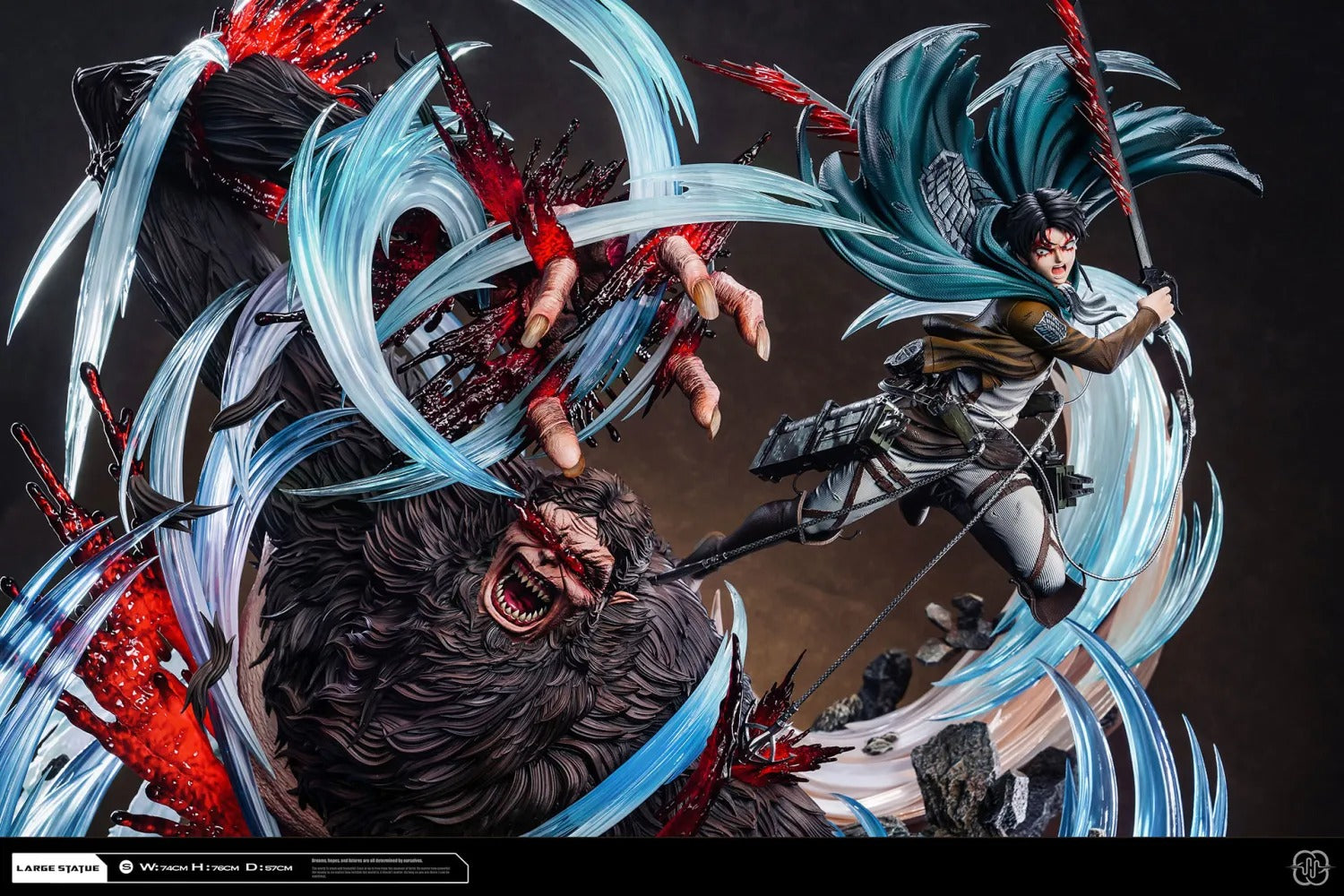 Pre order】Hertz Studio - Attack on Titan Levi vs Zeke – STC Toys