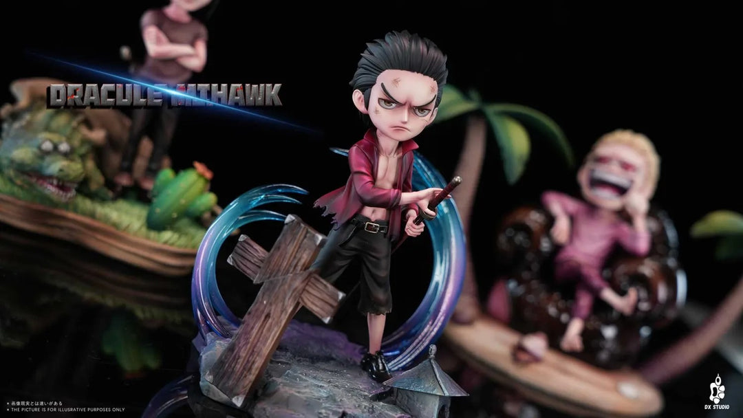 【Pre order】DX Studio - One Piece Donquixote Doflamingo & Sir Crocodile & Dracule Mihawk