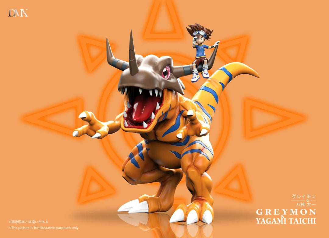 【Pre order】DMX Studio - Digimon Yagami Taichi & Greymon