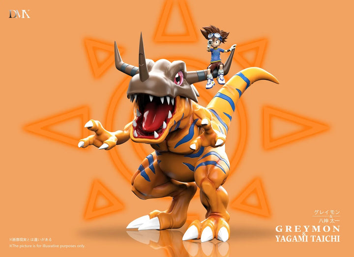 【Pre order】DMX Studio - Digimon Yagami Taichi & Greymon