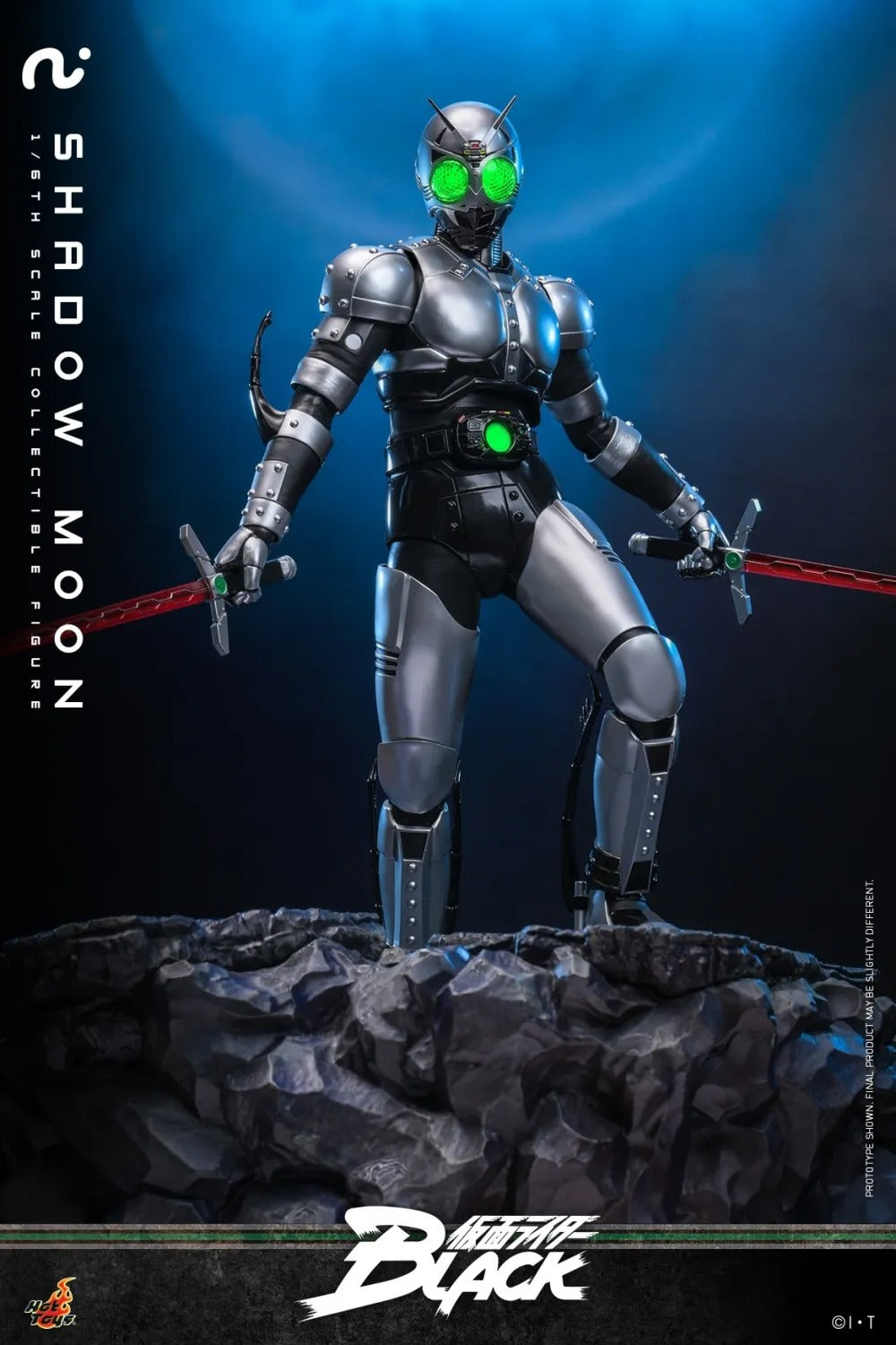 【Pre order】HOTTOYS - PVC Masked Rider Black Shadow Moon