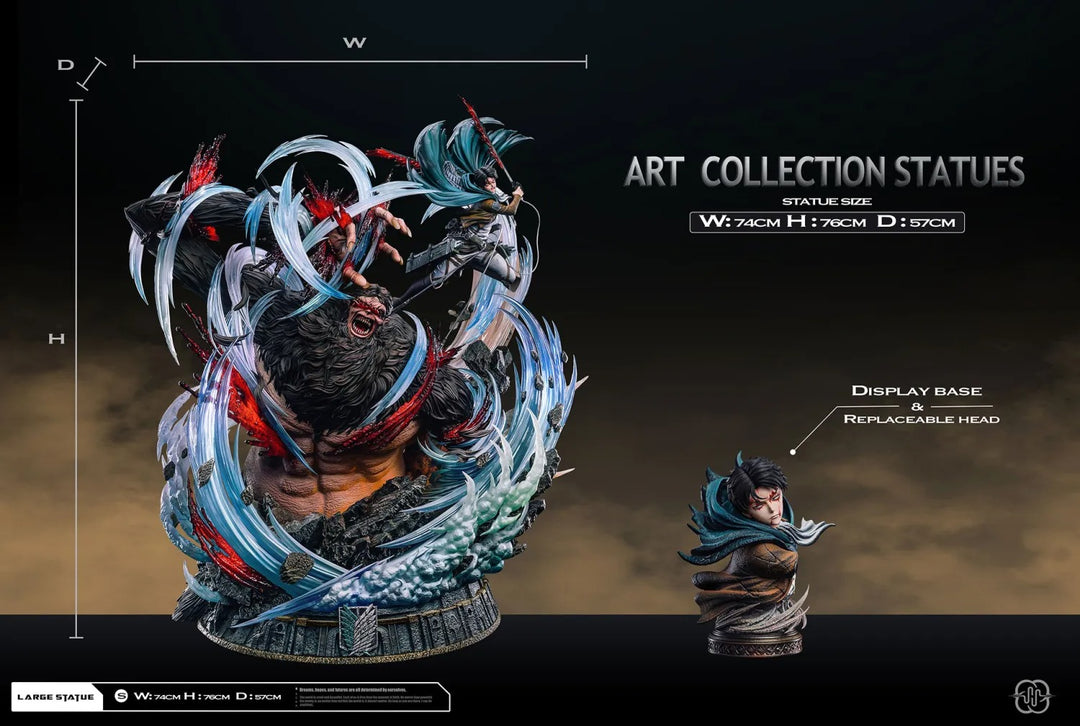【Pre order】Hertz Studio - Attack on Titan Levi vs Zeke