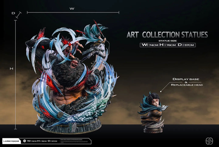 【Pre order】Hertz Studio - Attack on Titan Levi vs Zeke