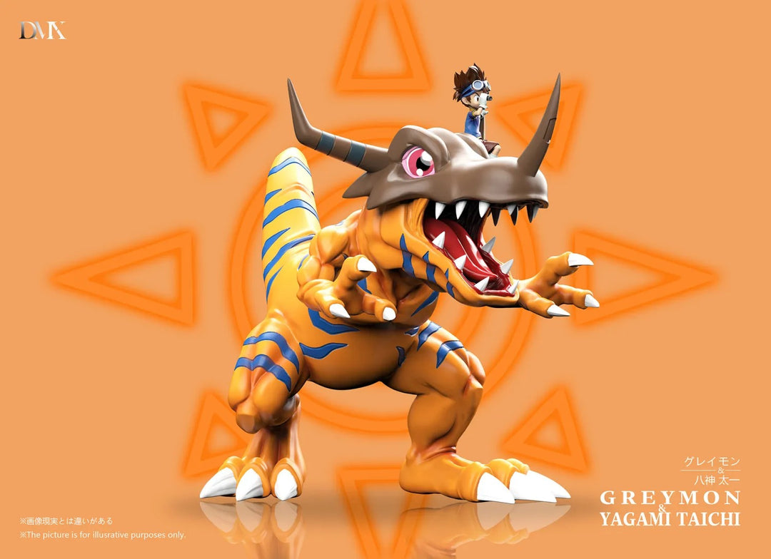 【Pre order】DMX Studio - Digimon Yagami Taichi & Greymon