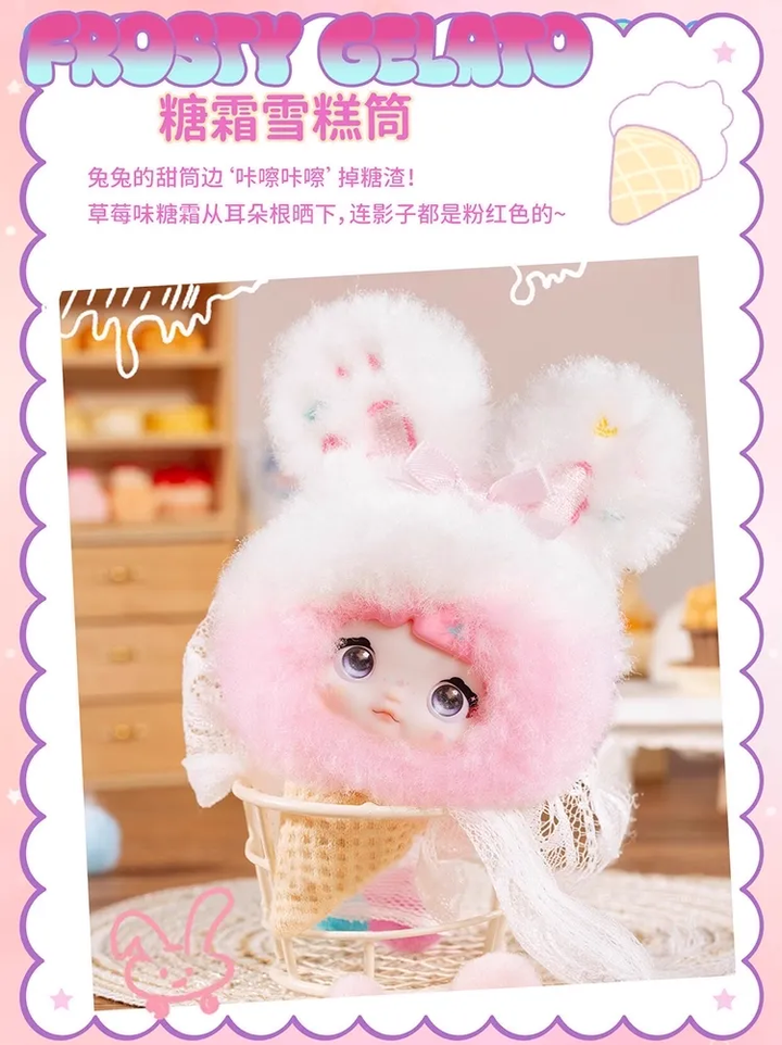 Original TOPTOY Nommi 100% Sweetness Plush Blind Box 糯米儿甜度100%系列潮玩盲盒毛绒包包挂件生日礼物