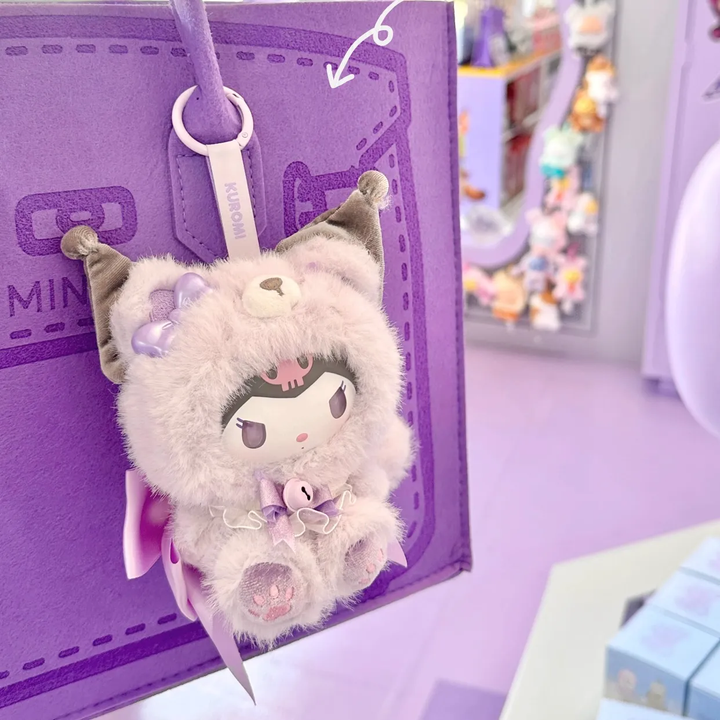 Original MINISO Sanrio Characters Fox Island Series Plush Blind Box Figure 三丽鸥岛屿狐毛绒搪胶盲盒系列摆件可爱潮玩周边礼物