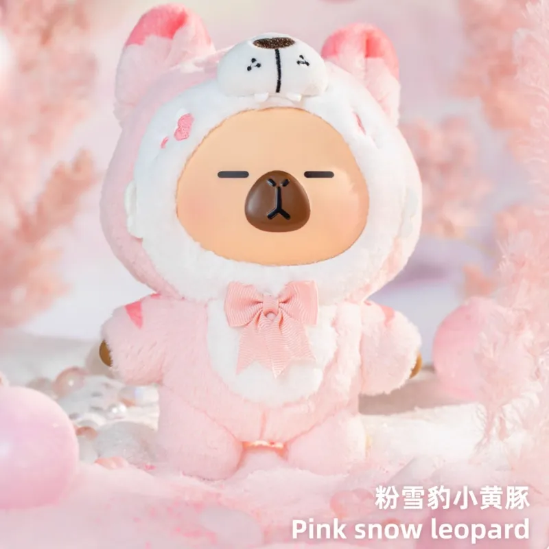 Original Capybara Pimoo Forest Monster Edition Blind Box 官方正版卡皮巴拉小黄豚国宝动物系列搪胶毛绒盲盒挂件玩偶娃娃
