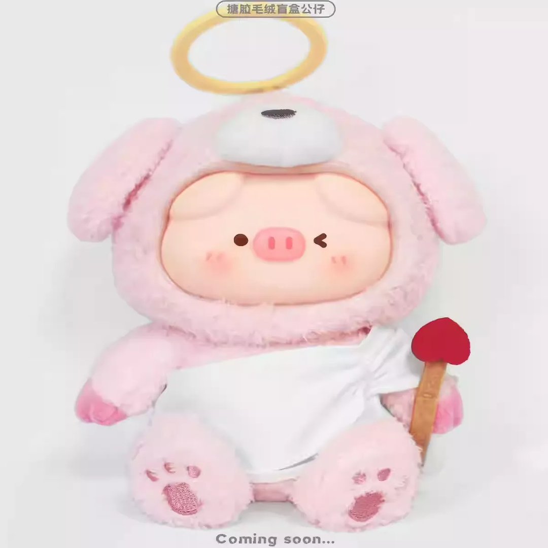 Original PikoPig Mysterious Preview Letter Series Blind Box 屁可猪神秘预告信系列搪胶毛绒盲盒
