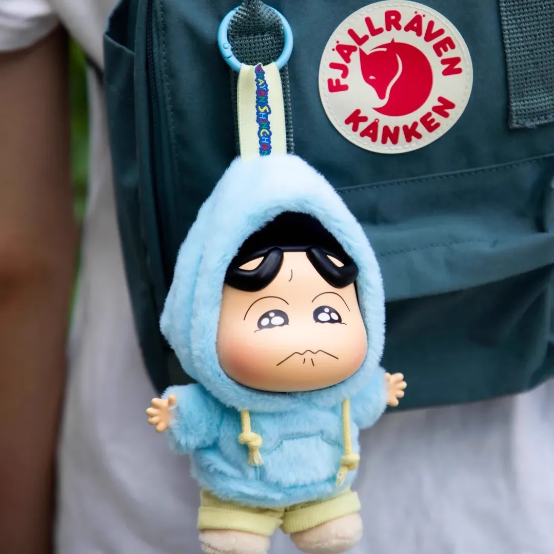 Original JOLINK Crayon Shin-Chan Emotional Dopamine Series Blind Boxe 正版蜡笔小新盲盒情绪多巴胺搪胶毛绒挂件周边潮玩手办公仔女礼物