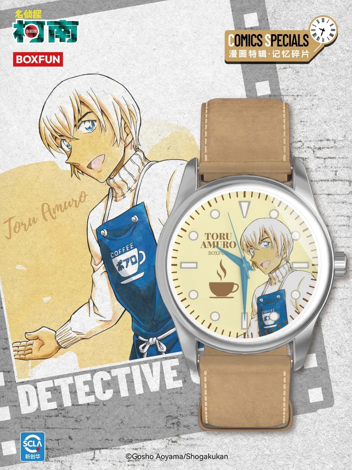 Original BOXFUN Detective Conan Series 2 Memory Fragments Blind Box 名侦探柯南手表盲盒第二弹原画记忆碎片