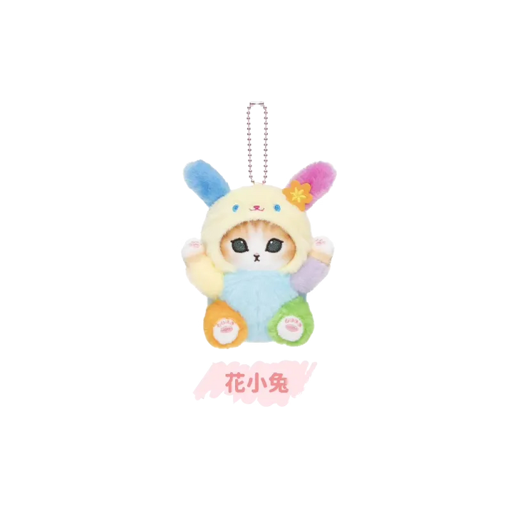 Original Mofusand x Sanrio 2nd Collaboration Series - Plush Chain 猫福珊迪x三丽鸥家族毛绒迷你挂件