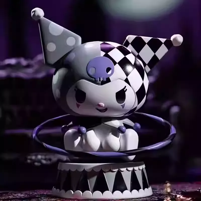 Original MINISO Sanrio Kuromi Midnight Stories Blind Box 名创优品库洛米暗夜物语盲盒三丽鸥系列手办摆件公仔礼物