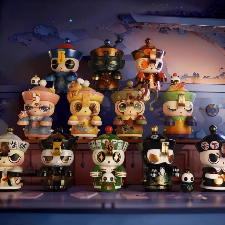 Original OPANDEE CHINA MOE TOWN ZOMBIE PARTY SERIES 3 Blind Box 欧潘迪僵尸派对三代盲盒新品摆件玩具公仔手办创意生日礼物