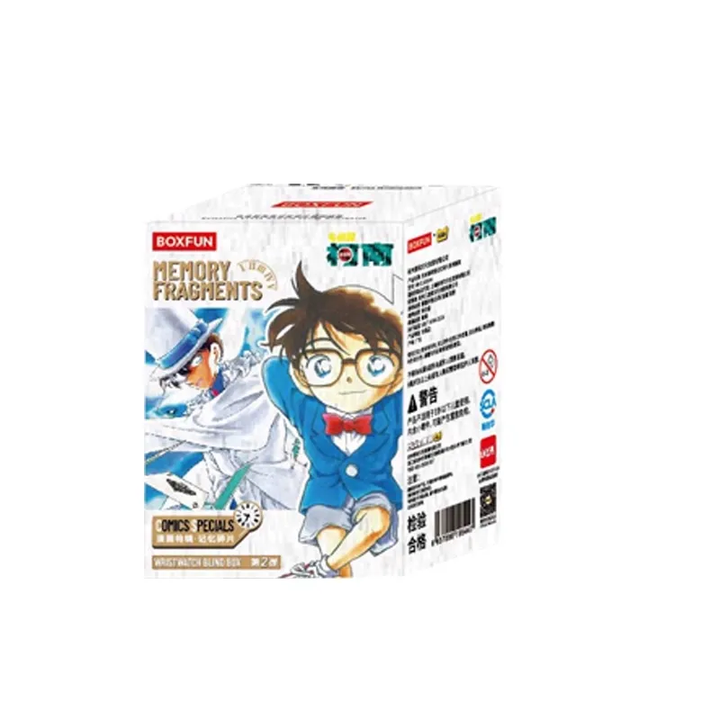 Original BOXFUN Detective Conan Series 2 Memory Fragments Blind Box 名侦探柯南手表盲盒第二弹原画记忆碎片