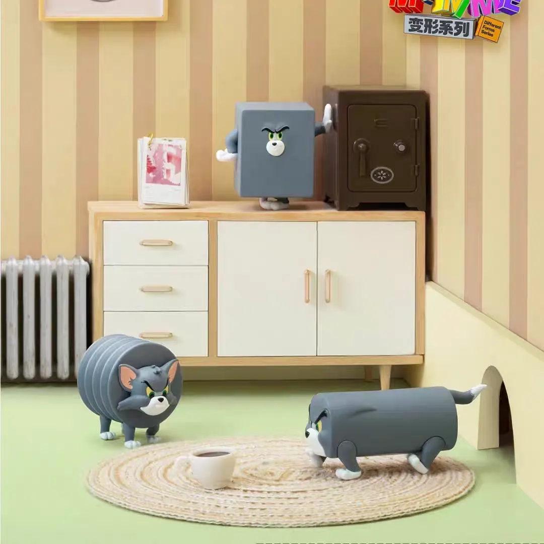 Original 52TOYS TOM and JERRY MINIME Different Forms Series 正版猫和老鼠MINIME变形系列盲袋盲盒手办可爱萌粒摆件女生送人礼