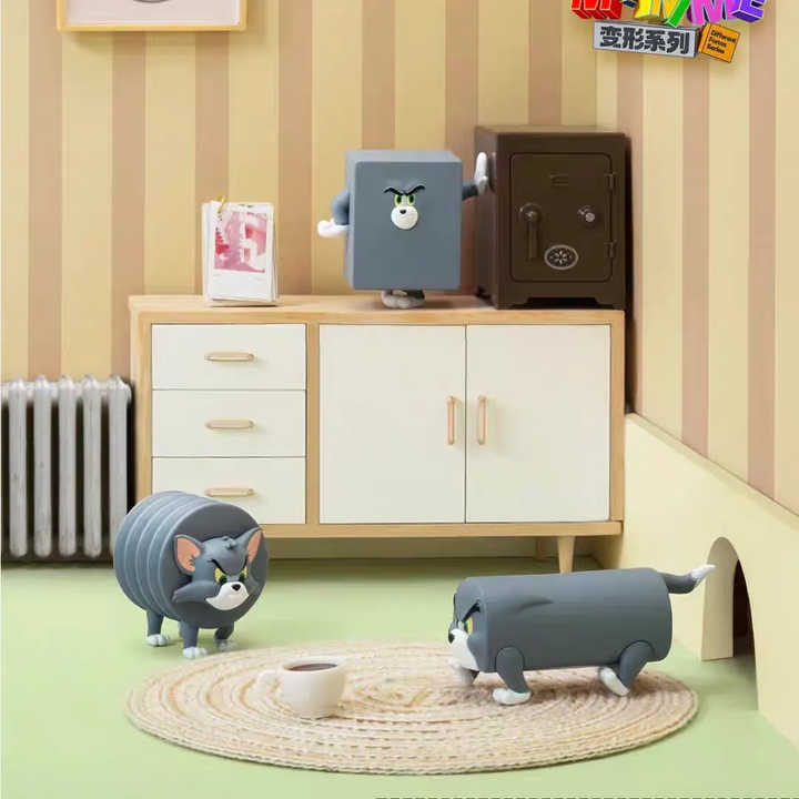 Original 52TOYS TOM and JERRY MINIME Different Forms Series 正版猫和老鼠MINIME变形系列盲袋盲盒手办可爱萌粒摆件女生送人礼