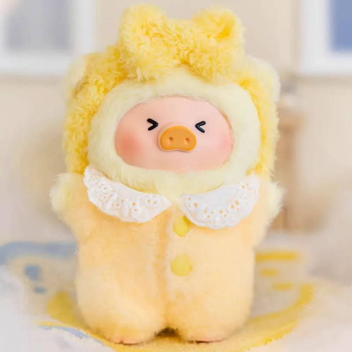 Original ToyZeroPlus Lulu The Piggy Dreaming Wonderland Series Blind Box 罐头猪LuLu猪梦里什么都有系列胶脸毛绒挂件盲盒