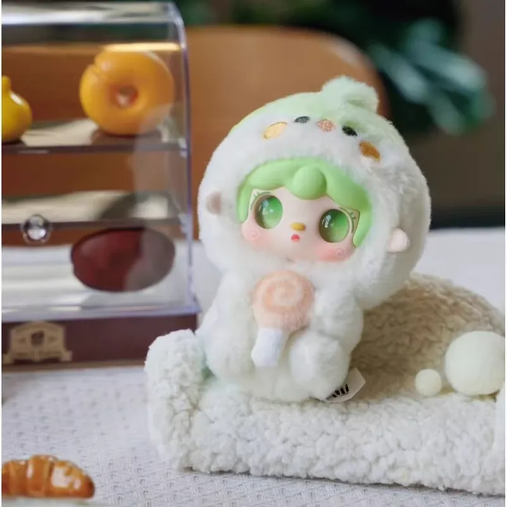 Original YOOKI V10 Hug Gourmet Restaurant Limited Series Plush Blind Box yooki氧氧十代抱抱美食店盲盒毛绒包包挂件送可爱女生