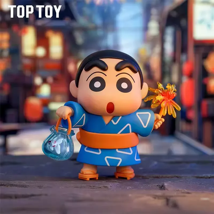 Original TOPTOY Crayon Shin-Chan Summer Playtime Series Blind Box 正版蜡笔小新夏日大作战系列