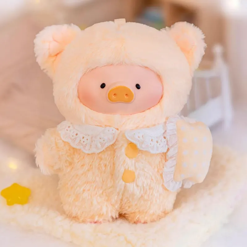Original ToyZeroPlus Lulu The Piggy Dreaming Wonderland Series Blind Box 罐头猪LuLu猪梦里什么都有系列胶脸毛绒挂件盲盒