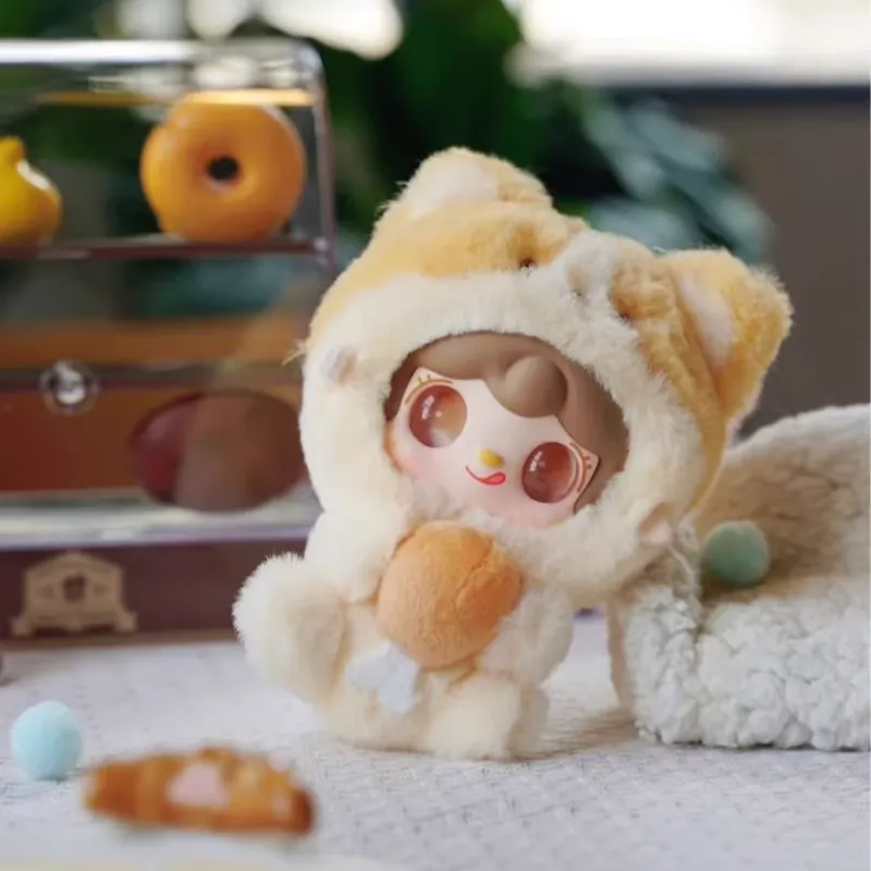 Original YOOKI V10 Hug Gourmet Restaurant Limited Series Plush Blind Box yooki氧氧十代抱抱美食店盲盒毛绒包包挂件送可爱女生