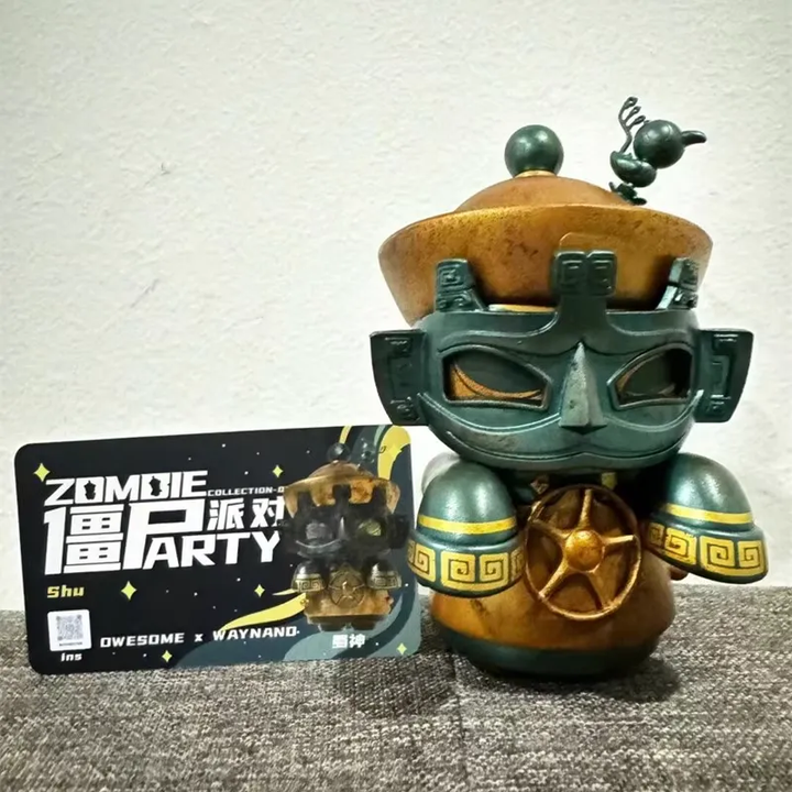 Original OPANDEE CHINA MOE TOWN ZOMBIE PARTY SERIES 3 Blind Box 欧潘迪僵尸派对三代盲盒新品摆件玩具公仔手办创意生日礼物