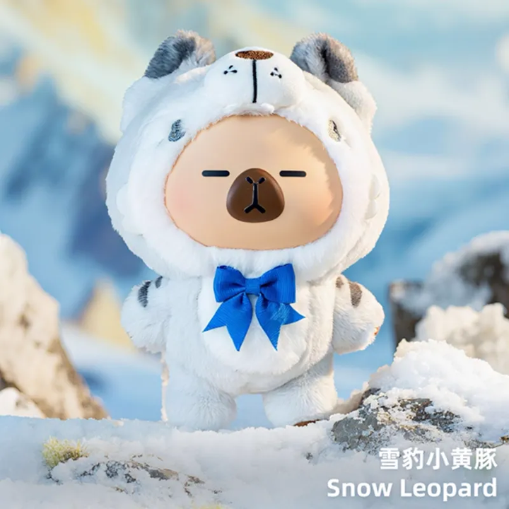 Original Capybara Pimoo Forest Monster Edition Blind Box 官方正版卡皮巴拉小黄豚国宝动物系列搪胶毛绒盲盒挂件玩偶娃娃