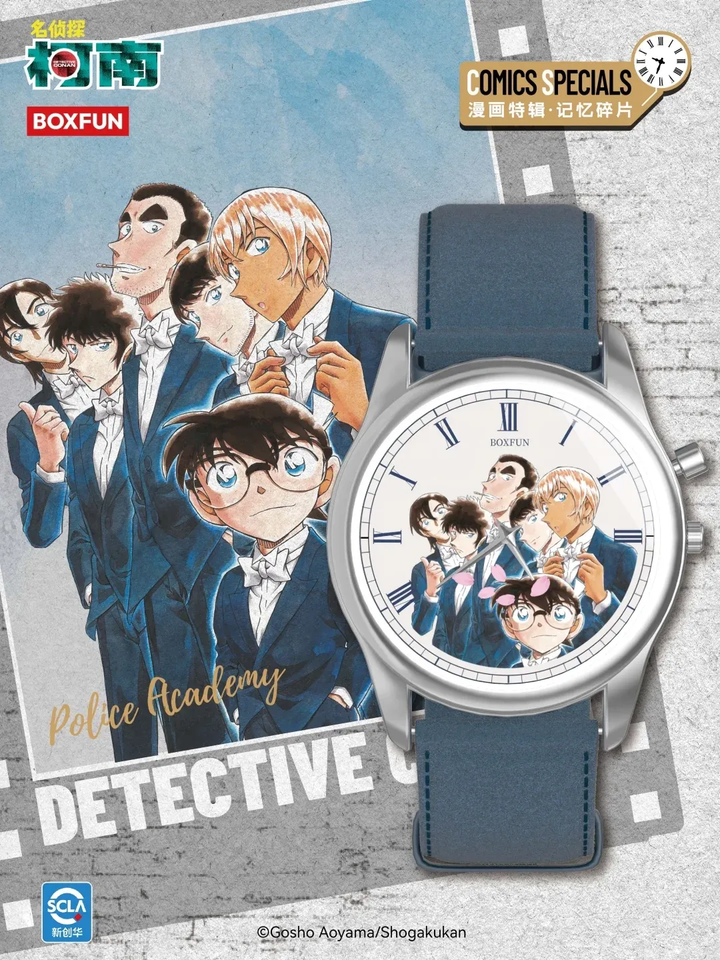 Original BOXFUN Detective Conan Series 2 Memory Fragments Blind Box 名侦探柯南手表盲盒第二弹原画记忆碎片