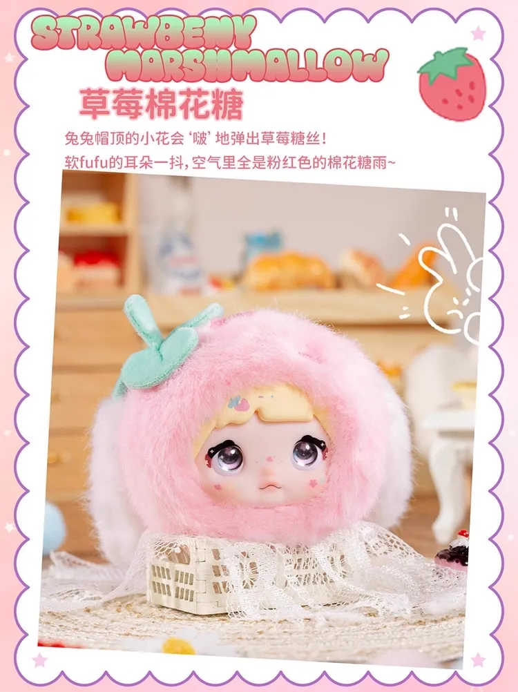 Original TOPTOY Nommi 100% Sweetness Plush Blind Box 糯米儿甜度100%系列潮玩盲盒毛绒包包挂件生日礼物