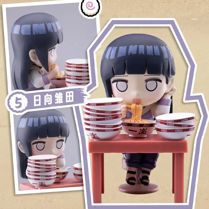 Original BN Figure Q Naruto Shippuden Ramen Series Blind Box 正品万代火影忍者疾风传拉面盲盒主题Q版桌面摆件男礼物鸣人佐助