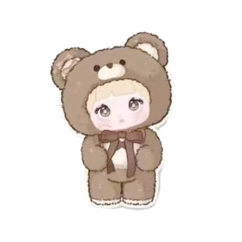 Nommi 400% Good Night Bear Series 糯米儿400% 晚安小熊毛绒盲盒可爱玩偶女生礼物