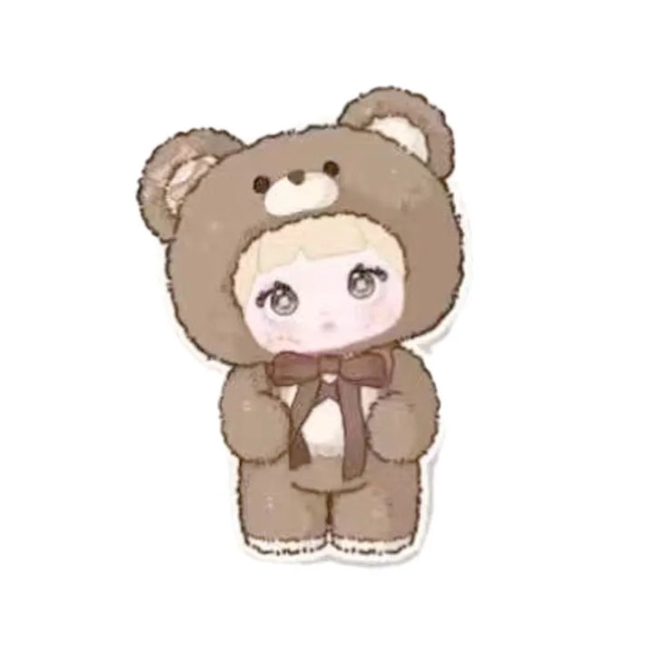 Nommi 400% Good Night Bear Series 糯米儿400% 晚安小熊毛绒盲盒可爱玩偶女生礼物