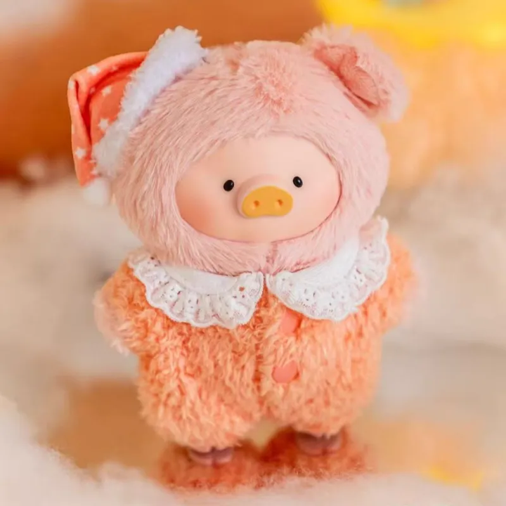 Original ToyZeroPlus Lulu The Piggy Dreaming Wonderland Series Blind Box 罐头猪LuLu猪梦里什么都有系列胶脸毛绒挂件盲盒