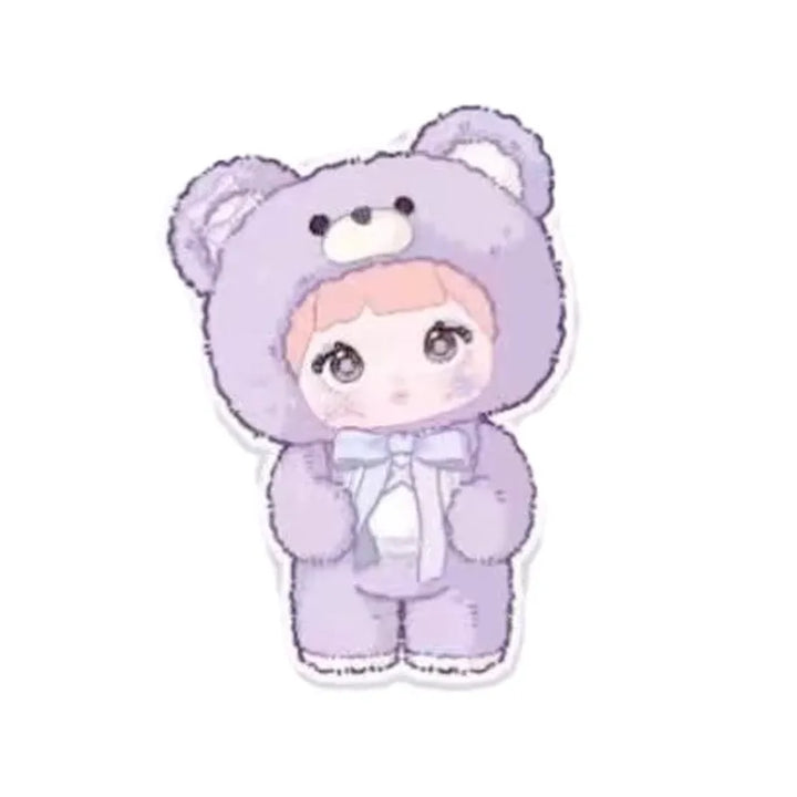 Nommi 400% Good Night Bear Series 糯米儿400% 晚安小熊毛绒盲盒可爱玩偶女生礼物