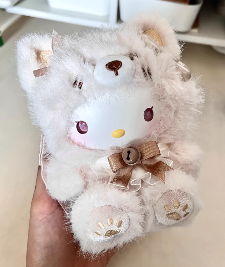 Original MINISO Sanrio Characters Fox Island Series Plush Blind Box Figure 三丽鸥岛屿狐毛绒搪胶盲盒系列摆件可爱潮玩周边礼物