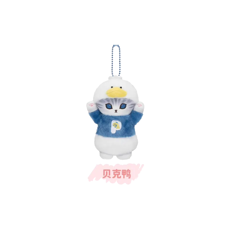 Original Mofusand x Sanrio 2nd Collaboration Series - Plush Chain 猫福珊迪x三丽鸥家族毛绒迷你挂件