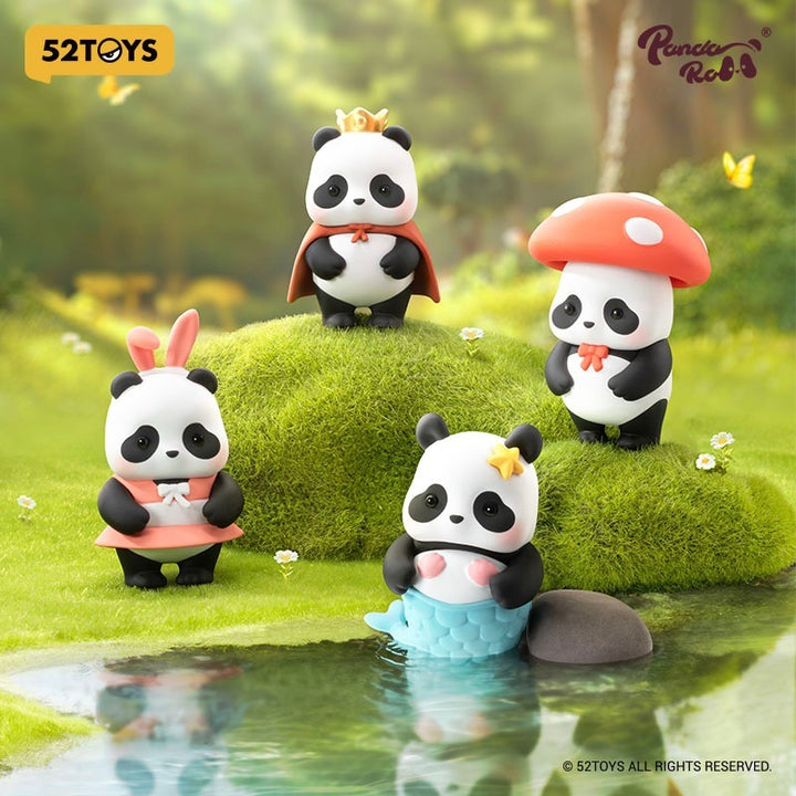 Original 52TOYS Panda Roll Minime Dress-Up Series Blind Box Figure Toy 52TOYS 熊猫卷迷你美少女换装系列盲盒手办玩具