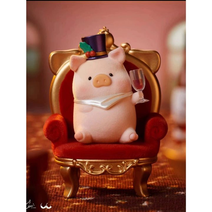 Original 52TOYS Lulu The Piggy Pigchelin Restaurant Blind Box 52TOYS 罐头猪LuLu五星餐厅系列盲盒潮玩手办潮流玩具礼物摆件