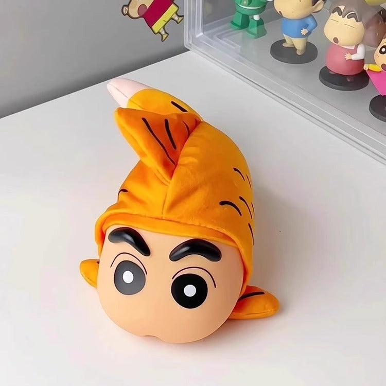 Shin Fish Form 52toys Crayon Shinchan Fish Shin-Life Series Blind Box 蜡笔小新摸鱼新生活盲盒 ...
