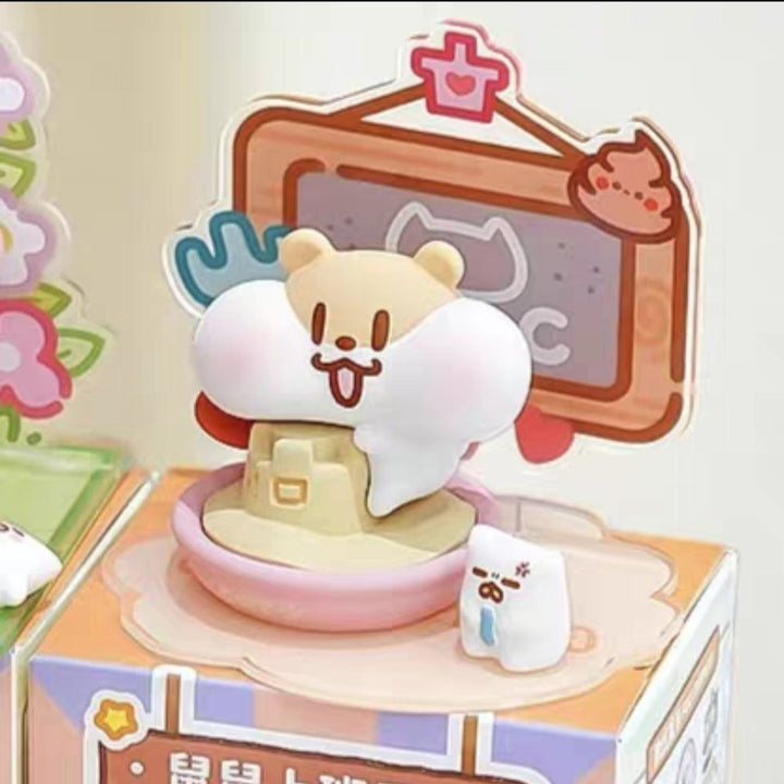 Original Bobart Diary At Work Blind Box Figurine正版奶茶鼠上班日记盲盒手办桌面摆件