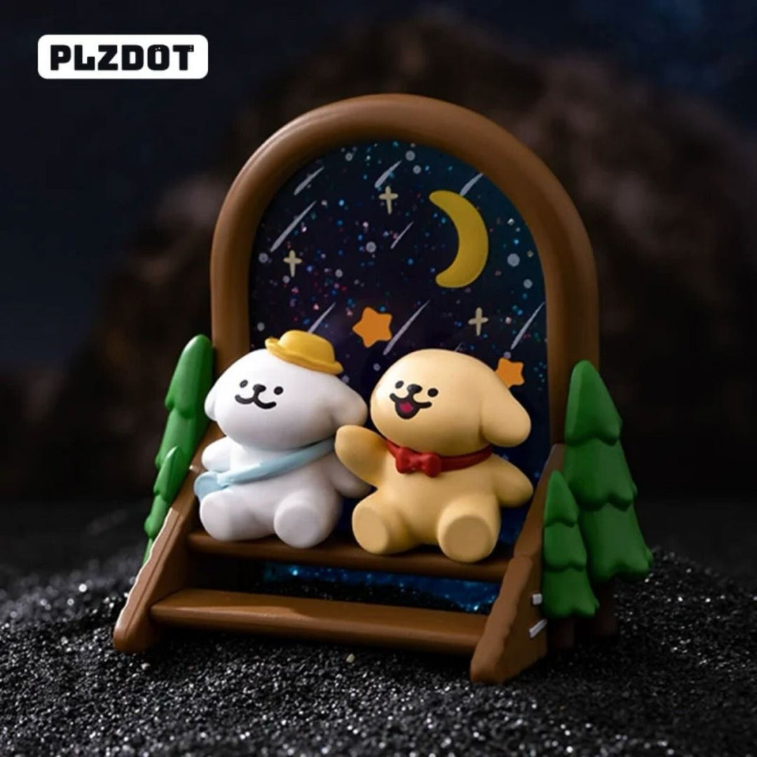 Original PLZDOT Maltese's Travel Diary 2 Blind Box 线条小狗2的旅行日记盲盒