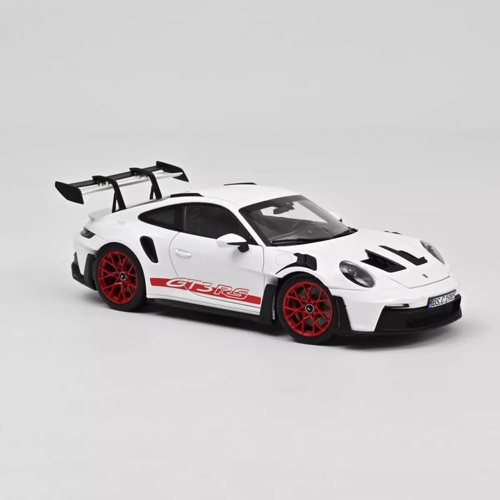 NOREV Porsche 911 GT3 RS 2022 White & Pyro red