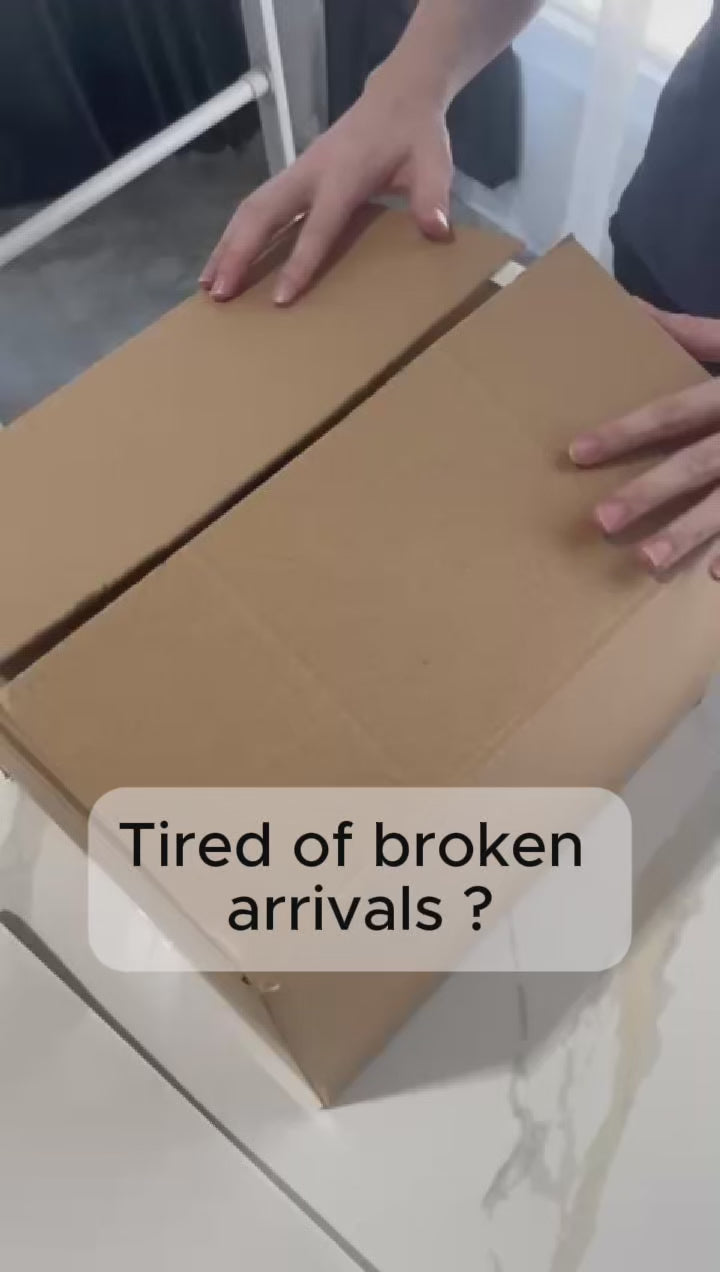 Add Premium Protection: Heavy-Duty Box & Triple-Layer Bubble Wrap