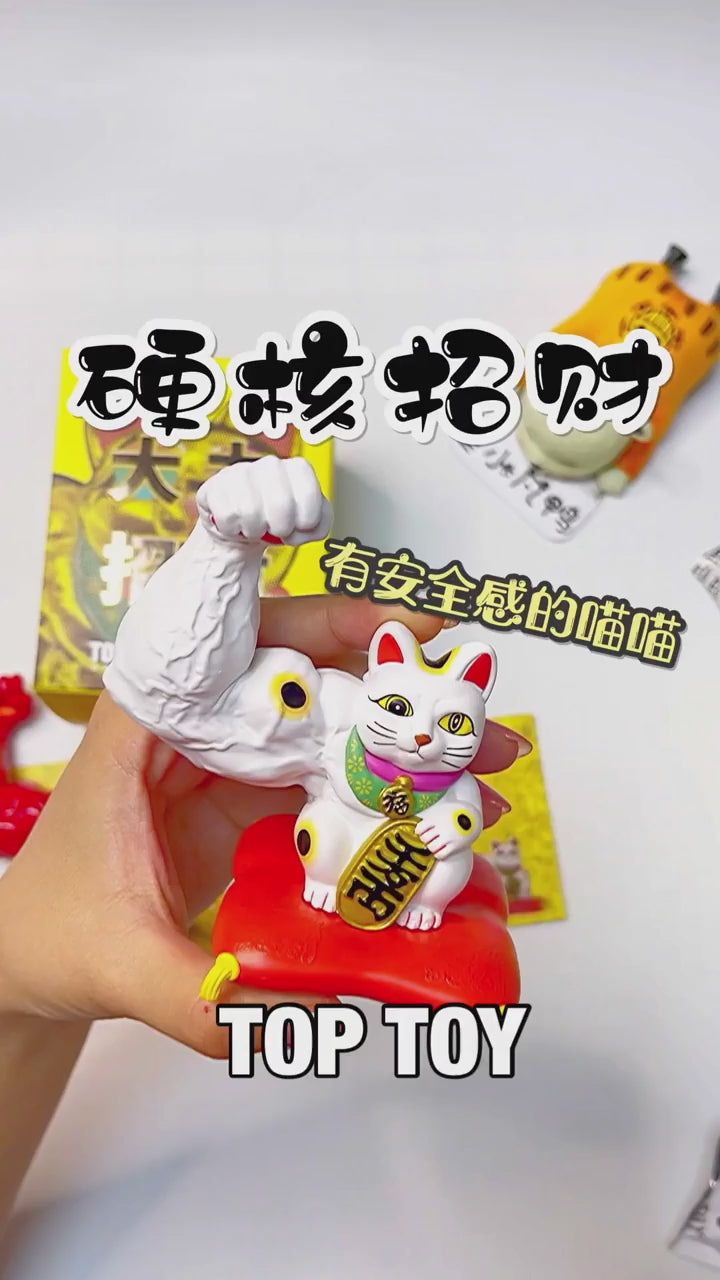 Toptoy Fortune Cat Blind Box—Kirin Arm Edition | Prosperity Decoration | Trendy Collectible Figurine