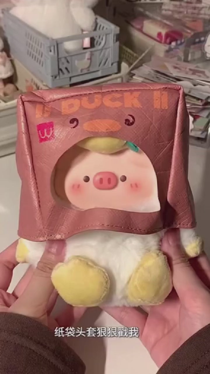 Original PikoPig Mysterious Preview Letter Series Blind Box 屁可猪神秘预告信系列搪胶毛绒盲盒