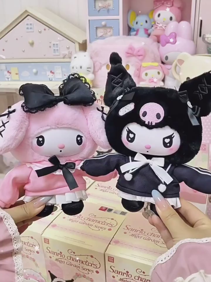 Original TOPTOY  Sanrio Characters Angel Garden Series Blind Box 三丽鸥盲盒天使花园毛绒挂件可爱玩偶生日礼物公仔玩具摆件