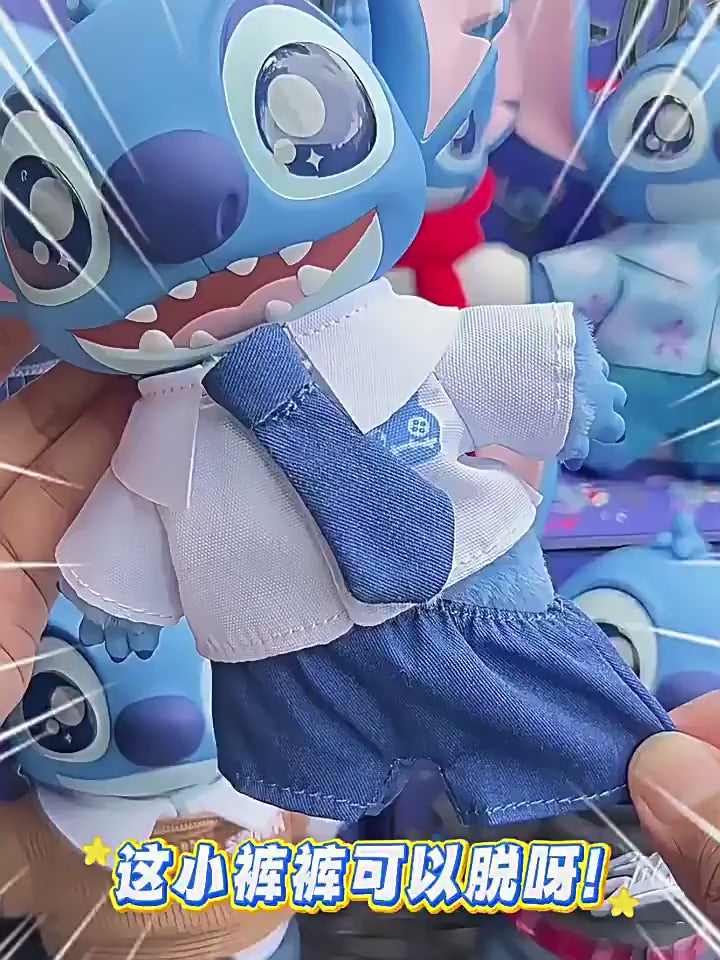 Original TOPTOY Disney Stitch Dress-Up Show Series Plush Blind Box 迪士尼史迪奇换装秀搪胶毛绒盲盒可爱公仔包包礼物挂饰